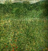 Gustav Klimt, blommande falt